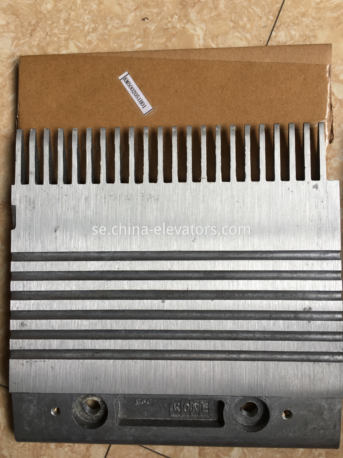 R3C Aluminium Alloy Combs for KONE Moving Sidewalks 